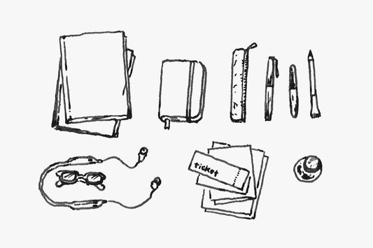 スタッフの書く時間 — 展示記録ノート