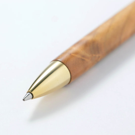 Handcrafted ballpoint pen - Japanese plum
