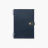 B6 notebook - Leather / Navy