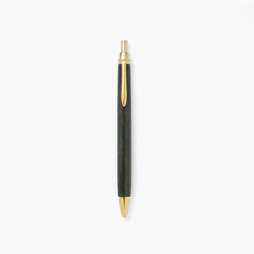 Handcrafted ballpoint pen - Black persimmon wood