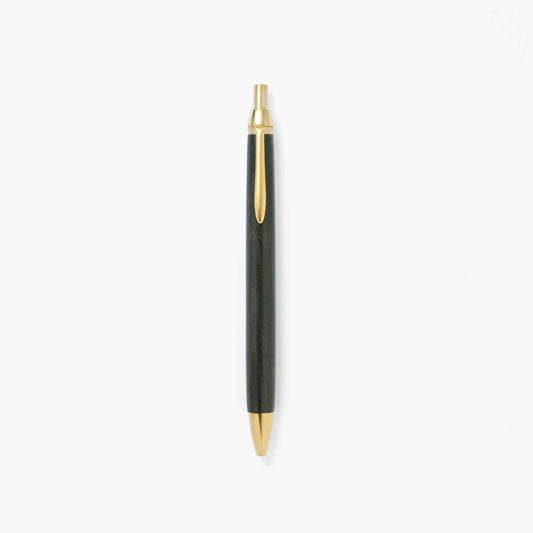 Handcrafted ballpoint pen - Black persimmon wood
