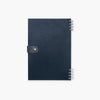 B6 notebook - Leather / Navy