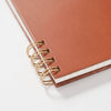 B6 notebook - Leather / Brown