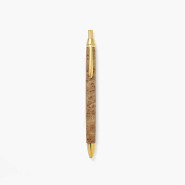 Handcrafted ballpoint pen - Japanese elm