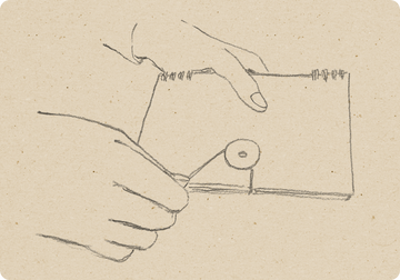 ③ノートをご返却