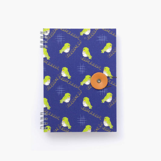B6 notebook -  toolpress/Spring bird - Night