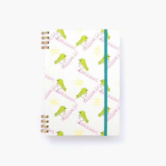 B6 notebook -  toolpress/Spring bird - Morning