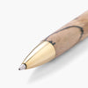 Handcrafted ballpoint pen - Japanese willowleaf oak