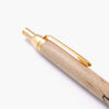 Handcrafted ballpoint pen - Japanese willowleaf oak