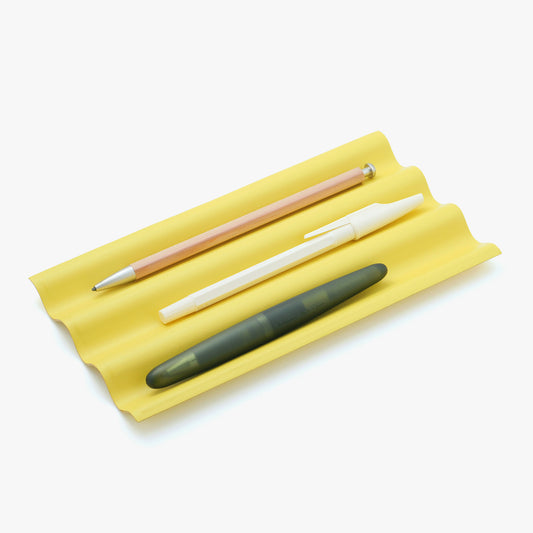 WAVE LEATHER TRAY - RECTANGLE