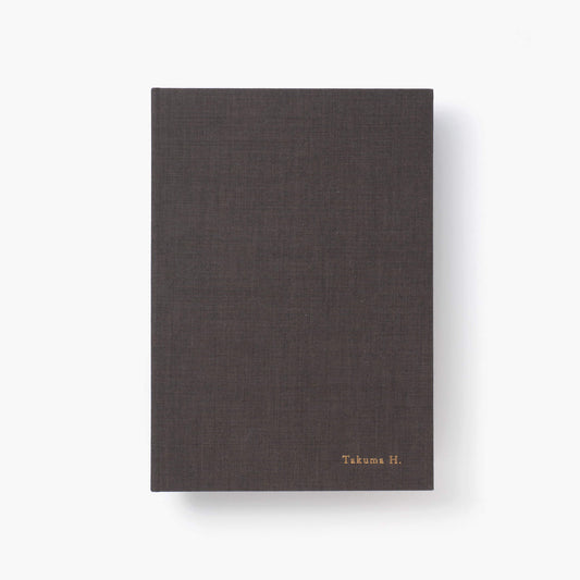 名入れノート - A5 notebook/Grey