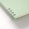 B6 notebook - Blockcloth / Green