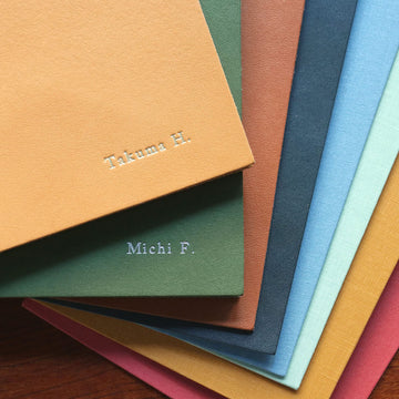 B6 notebook -  Tomoko Murata/Fallen leaves