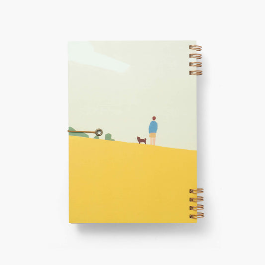 B6 notebook -Taku Bannai / 秋風