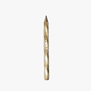 Twisted ballpoint pen - Brass